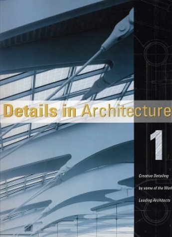 Details in Architecture (Volume 1)