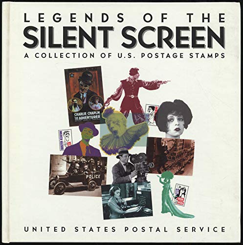Legends of the Silent Screen: A Collection of U. S. Postage Stamps {A NON-NUMBERED PLATE OF TWENT...