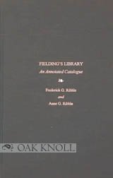 Fielding's Library - An Annotated Catalogue