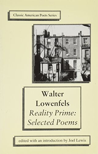 Reality Prime: Selected Poems (Classic American Poets Series)
