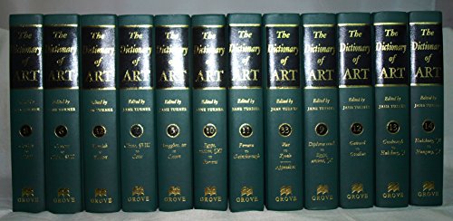 The Grove Dictionary of Art (COMPLETE 34 VOLUME FIRST EDITION SET)