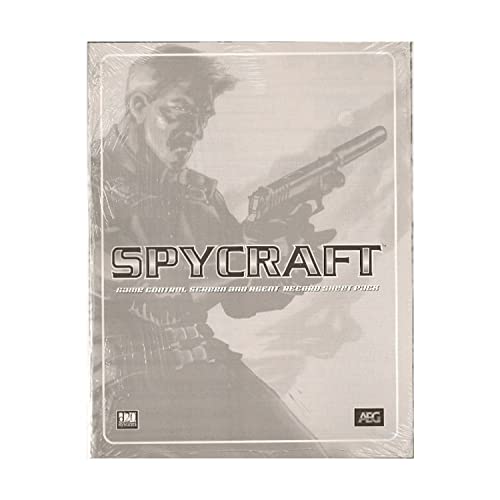 Spycraft: Game Control Screen and Agent Record Sheet Pack