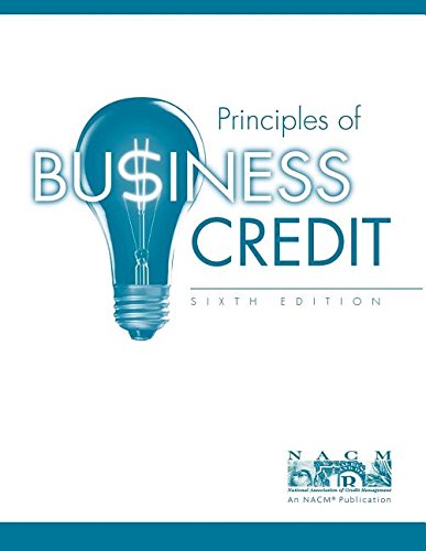 Principles of Business Credit