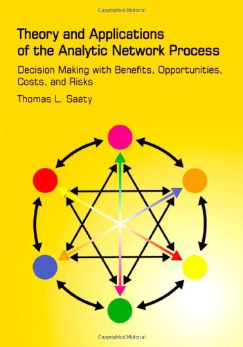 Theory and Applications of the Analytic Network Process: Decision Making with Benefits, Opportunities, Costs, and Risks
Theory and Applications of the Analytic Network Process: Decision Making with Benefits, Opportunities, Costs, and Risks