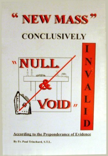 New Mass Conclusively Invalid: According to the Preponderance of Evidence