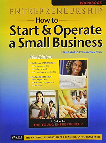 Entrepeneurship: How to Start & Operate a Small Business, Workbook