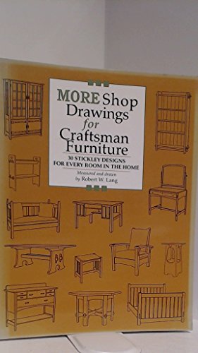 More Shop Drawings for Craftsman Furniture: 30 Stickley Designs for Every Room in the Home (Shop Drawings series)