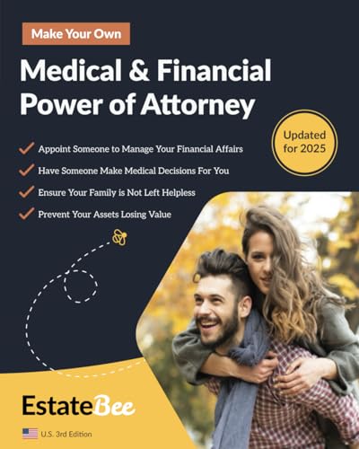 Make Your Own Medical & Financial Power of Attorney: A Step-By-Step Guide to Making a Power of Attorney. (2022 U.S. Edition)
Make Your Own Medical & Financial Power of Attorney: A Step-By-Step Guide to Making a Power of Attorney. (2022 U.S. Edition)