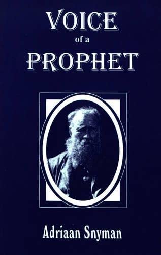 Voice of a Prophet [Stem Van 'n Profeet, Siener van Rensburg]