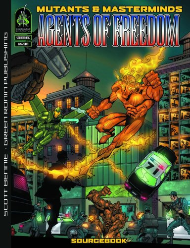 Mutants & Masterminds: Agents of Freedom Sourcebook (Mutants and Masterminds)
Mutants & Masterminds: Agents of Freedom Sourcebook (Mutants and Masterminds)