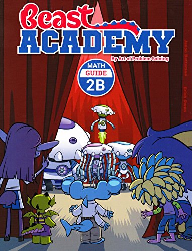 AoPS 2-Book Set : Art of Problem Solving Beast Academy 2B Guide and Practice 2-Book Set
AoPS 2-Book Set : Art of Problem Solving Beast Academy 2B Guide and Practice 2-Book Set
