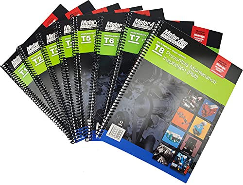ASE Test Prep Medium and Heavy Truck Study Guide Set - ASE T1-T8 (Motor Age Training)
ASE Test Prep Medium and Heavy Truck Study Guide Set - ASE T1-T8 (Motor Age Training)