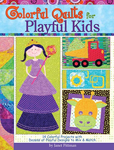 Colorful Quilts for Playful Kids: 14 Colorful Projects with Dozens of Playful Designs to Mix & Match (Landauer)
Colorful Quilts for Playful Kids: 14 Colorful Projects with Dozens of Playful Designs to Mix & Match (Landauer)