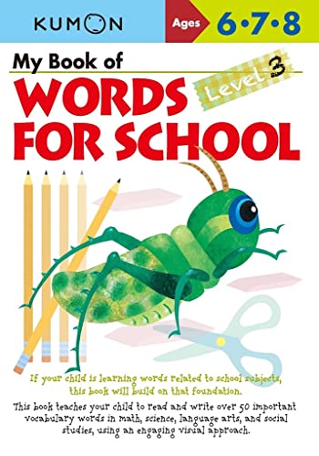 My Book of Words for School, Level 3: Ages 6, 7, 8