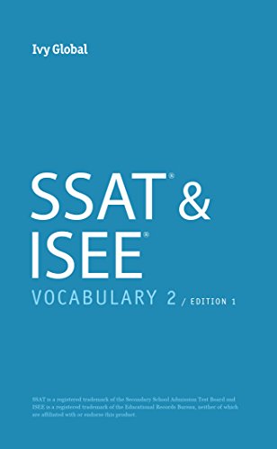 

SSAT & ISEE Vocabulary 2 Edition 1 [Paperback] Global Ivy