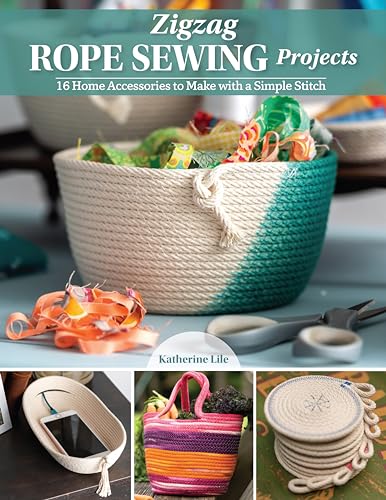 Zigzag Rope Sewing Projects : 16 Home Accessories to Make With a Simple Stitch