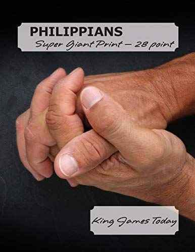 Philippians, Super Giant Print - 28 Point: King James Today