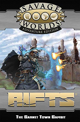 Savage Rifts® GM Screen and Garnet Town Gambit Adventure Revised SWADE Edition (S2P11203RE)
Savage Rifts® GM Screen and Garnet Town Gambit Adventure Revised SWADE Edition (S2P11203RE)