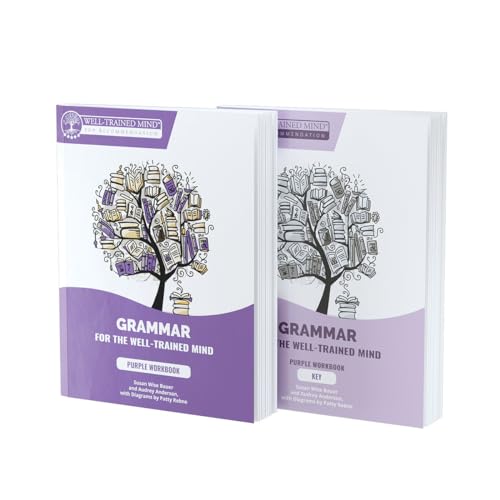 Purple Bundle for the Repeat Buyer: Includes Grammar for the Well-Trained Mind Purple Workbook and Key
Purple Bundle for the Repeat Buyer: Includes Grammar for the Well-Trained Mind Purple Workbook and Key