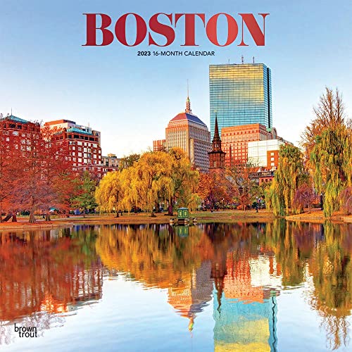 Boston | 2023 12 x 24 Inch Monthly Square Wall Calendar | Foil Stamped Cover | BrownTrout | USA United States of America Massachusetts Northeast City
Boston | 2023 12 x 24 Inch Monthly Square Wall Calendar | Foil Stamped Cover | BrownTrout | USA United States of America Massachusetts Northeast City