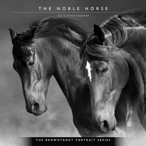 The Browntrout Portrait Series: The Noble Horse 2025 12 X 24 Inch Monthly Square Wall Calendar Plastic-Free
The Browntrout Portrait Series: The Noble Horse 2025 12 X 24 Inch Monthly Square Wall Calendar Plastic-Free