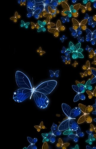 Journal: Glowing Butterflies: Lined Journal, 120 Pages, 5.5 x 8.5, Butterflies, Black Background, Soft Cover, Matte Finish (Butterfly Journals)
Journal: Glowing Butterflies: Lined Journal, 120 Pages, 5.5 x 8.5, Butterflies, Black Background, Soft Cover, Matte Finish (Butterfly Journals)