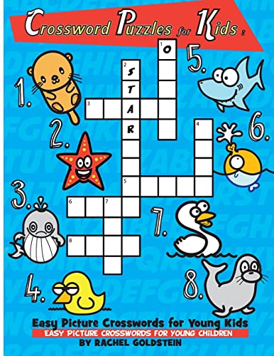 Crossword Puzzles for Kids : Easy Picture Crosswords for Young Kids