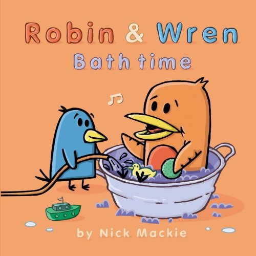 Robin and Wren Bathtime - A cute children's picture book