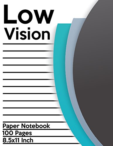 Low Vision Paper Notebook