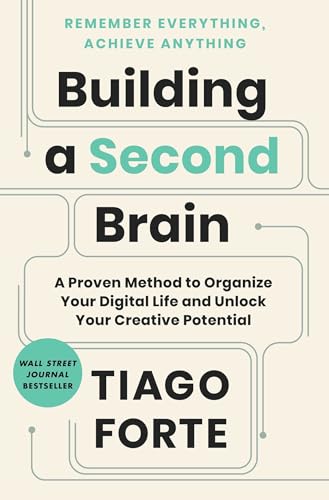 Building a Second Brain: A Proven Method to Organize Your Digital Life and Unlock Your Creative Potential
Building a Second Brain: A Proven Method to Organize Your Digital Life and Unlock Your Creative Potential