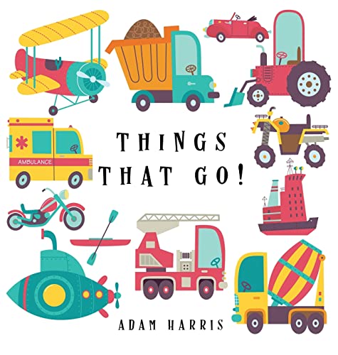 Things That Go!: A Guessing Game for Kids 3-5 (I Spy Books Ages 2-5)
Things That Go!: A Guessing Game for Kids 3-5 (I Spy Books Ages 2-5)