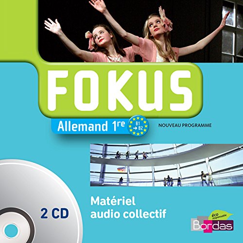 FOKUS ; allemand ; 1re ; 2 CD audio de la classe