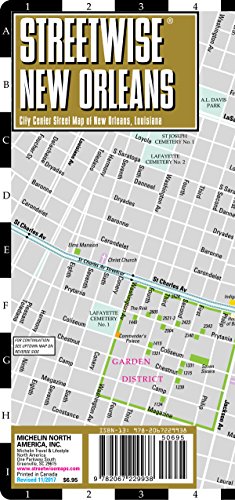 Streetwise New Orleans Map - Laminated City Center Street Map of New Orleans, Louisiana (Michelin Streetwise Maps)
Streetwise New Orleans Map - Laminated City Center Street Map of New Orleans, Louisiana (Michelin Streetwise Maps)