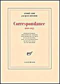 Correspondance, 1909-1925