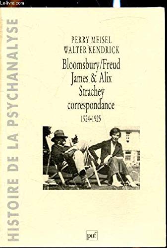 Bloosmbury/freud -James et Alix Strachey Correspondance 1924-1925