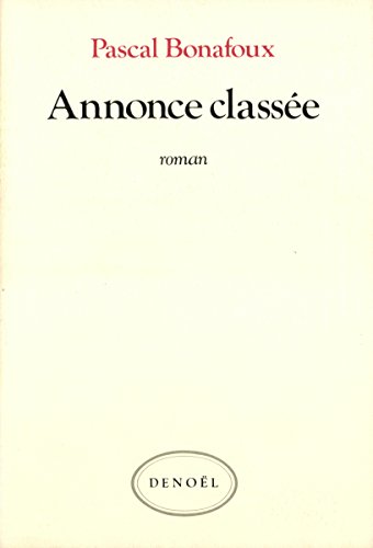 Annonce Classee: Roman
