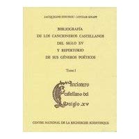 bibliographie des chansons espagnoles - tome 1