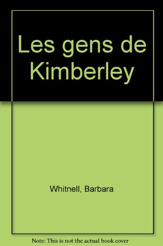 LES GENS DE KIMBERLEY