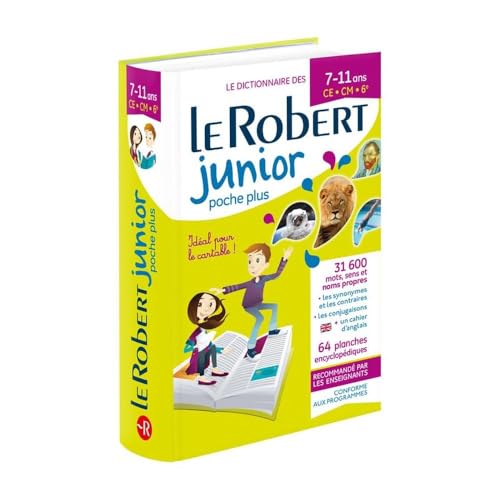 Dictionnaire Le Robert Junior Poche Plus 2020 - 7/11 ans - CE-CM-6e
Dictionnaire Le Robert Junior Poche Plus 2020 - 7/11 ans - CE-CM-6e
