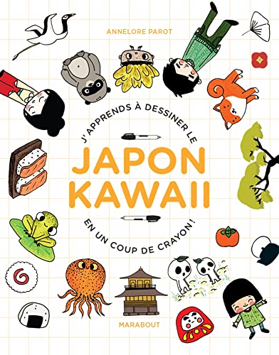 j'apprends à dessiner le Japon kawaii en un coup de crayon !