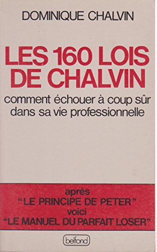 Les 160 lois de Chalvin