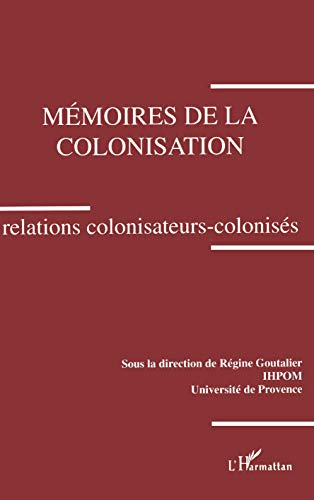 Mémoires de la colonisation