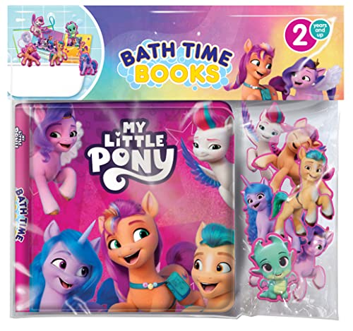 My Little Pony Bath Time Books - Activity Books for kids, Bath book, 6 Padded suction cups, 1 Mesh bag
My Little Pony Bath Time Books - Activity Books for kids, Bath book, 6 Padded suction cups, 1 Mesh bag