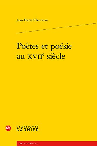 poètes et poésie au XVII siècle