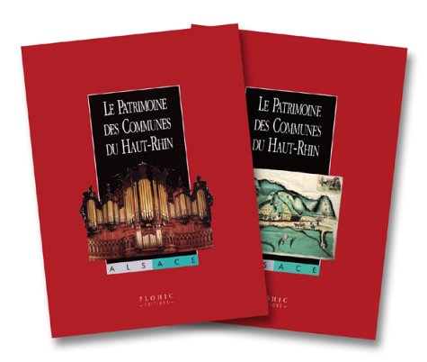 Le patrimoine des communes du Haut Rhin, coffret, 2 volumes