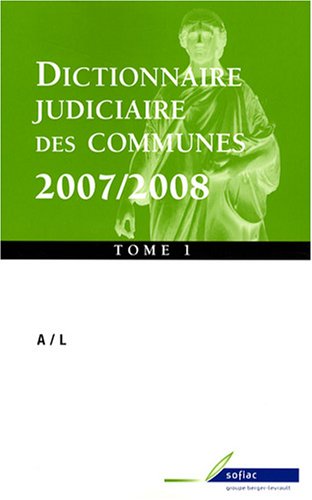 Dictionnaire judiciaire des communes