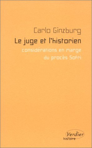 Le Juge et l'Historien : Considérations en marge du procès Sofri