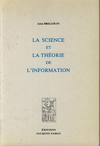 La science et la théorie de l'information, 1959