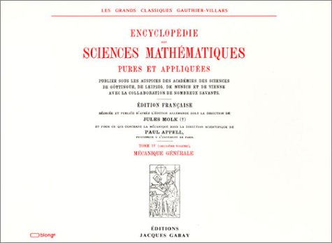 Encyclopédie des sciences mathématiques pures et appliquées. 2. Encyclopédie des sciences mathéma...