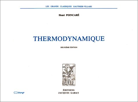 Thermodynamique, 2e éd., 1908